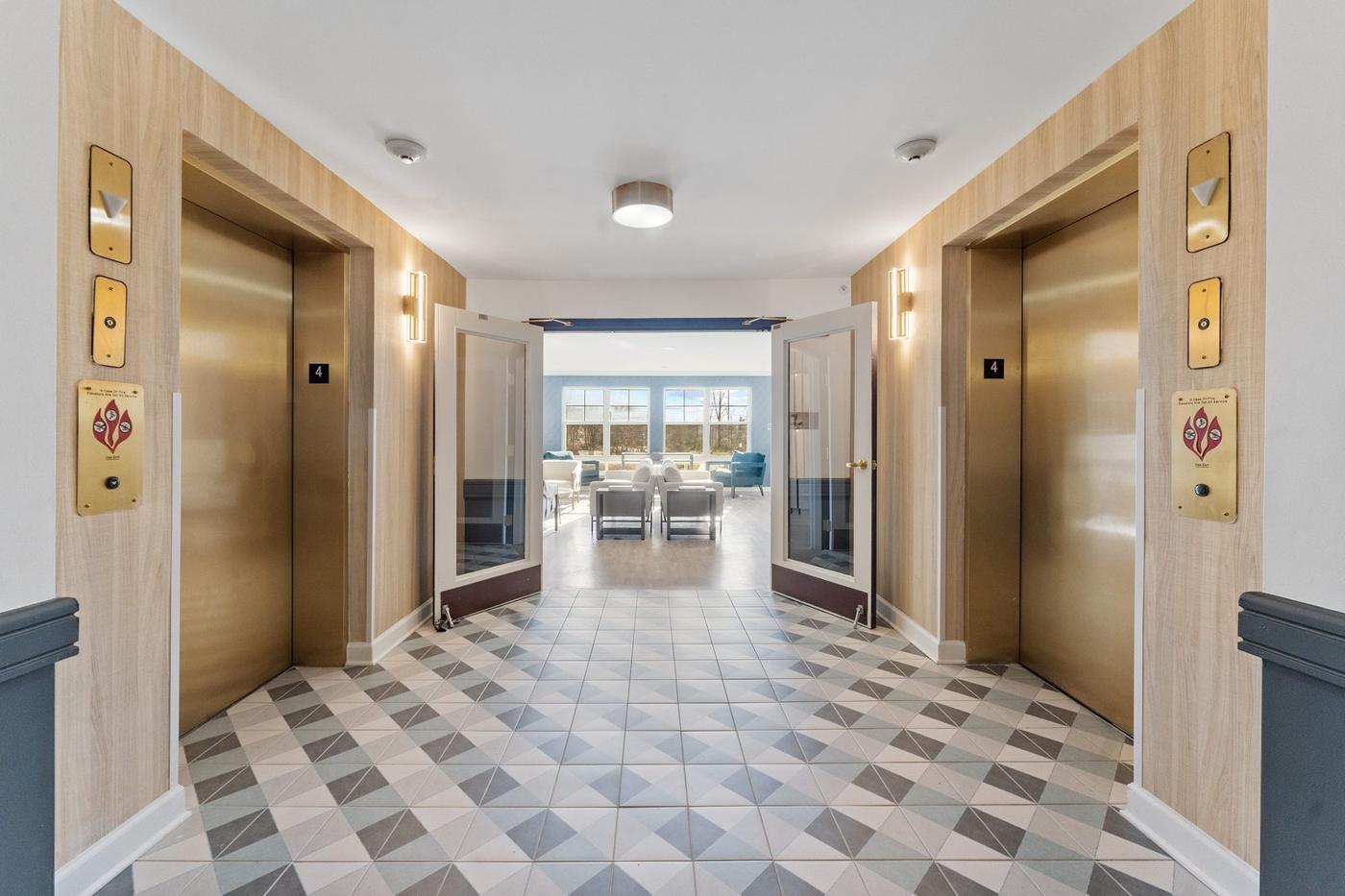 Elevator lobby