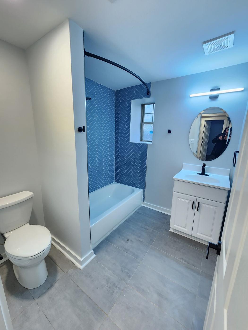 Bathroom, after