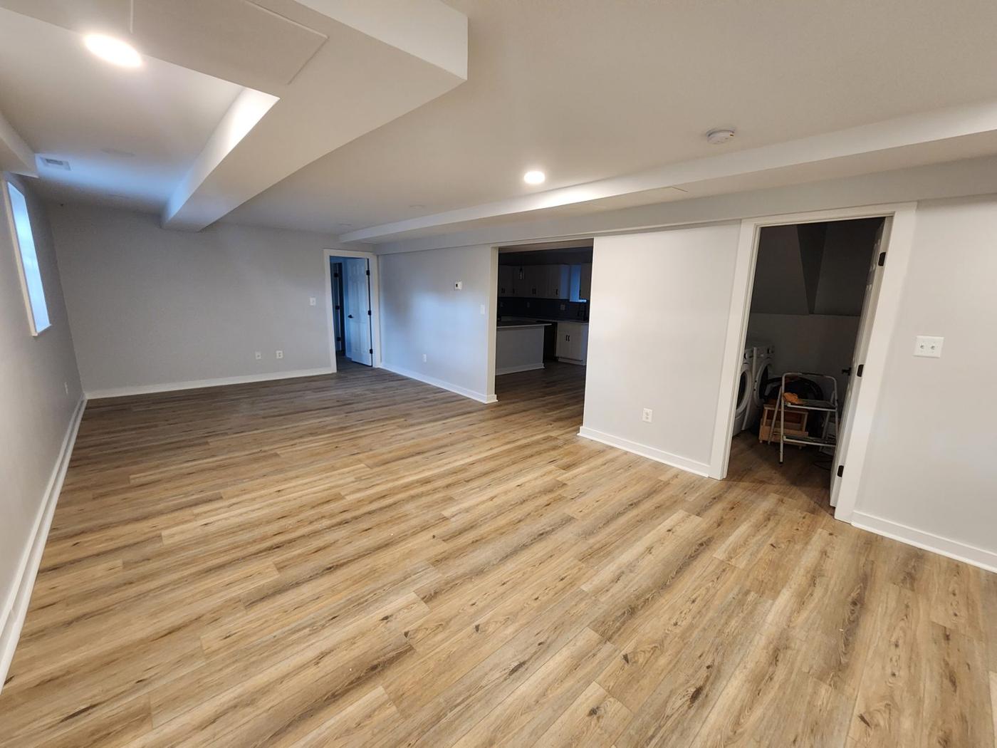 Living area, after